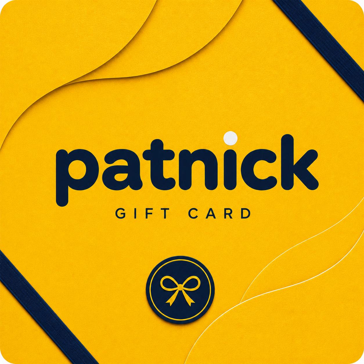 Patnick Gift Card
